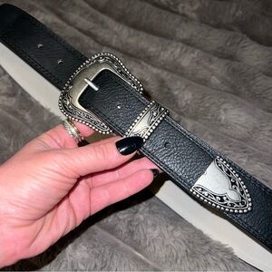 NWOT Vince Camuto Silver Western Style Belt